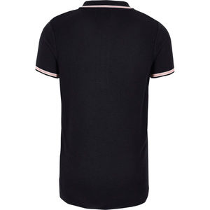 Polo de poliéster 100% de secado rápido unisex con logotipo personalizado bordado, uniforme de trabajo de golf deportivo, tela de lona - Product Image 2