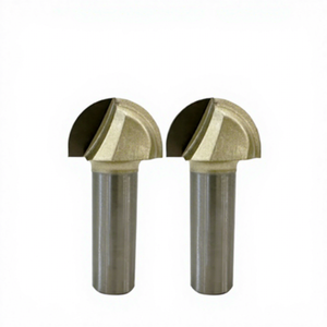 Fresa a 2 taglienti a testa tonda ANGHUA: Utensile specializzato per la produzione di pali tondi, giunzioni e linee di fresatura CNC professionali. - Product Image 1