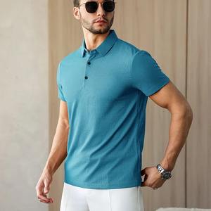 Directo de fábrica, personalizado, para hombre, para camiseta Polo, alta calidad, transpirable, 100% algodón, de talla grande, patrón sólido, diseño liso personalizado - Product Image 5