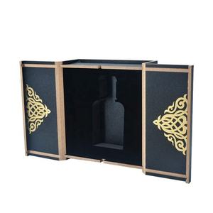 Vente chaude Emballage sur mesure Boîte magnétique Boîte magnétique en tissu de bonne qualité Dernière conception Boîte magnétique à double porte - Product Image 3