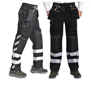Ropa de trabajo de soldadura a prueba de calor para hombre de vaca Real taller pantalones de soldadura de alta calidad traje protector de piel de vaca resistente al calor y al fuego - Product Image 3