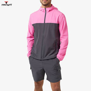 Conception personnalisée Ensemble de short coupe-vent confortable et respirant en nylon Ensemble pour hommes Prix raisonnable Logo personnalisé - Product Image 5