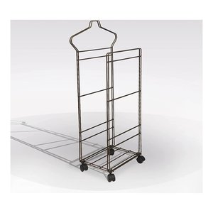 AMBROGIO valet stand (43x25x100cm) Metallic bronze 950BR - Product Image 1