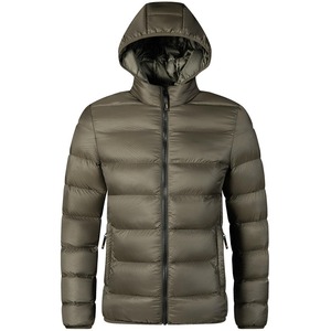Chaquetas para hombre, chaqueta acolchada de invierno con burbujas, abrigo para hombre con capucha, sombrero desmontable cálido, chaqueta acolchada negra de invierno para hombre - Product Image 3