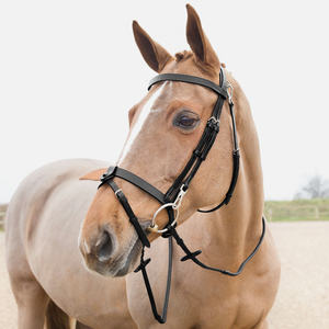 FANTAISIE DÉCORATIF JUMPING HORSE BRIDLE FABRICANT CHEVAL camouflage à la mode Fantaisie Bande amovible bride Fabricant - Product Image 2