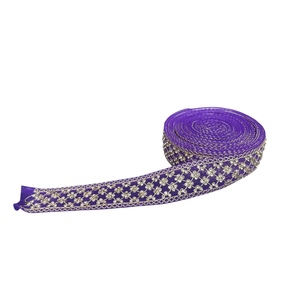 2025 passementerie et rubans en dentelle de créateur de qualité supérieure avec paillettes décor de haute couture et artisanat pour robes de mariée - Product Image 1