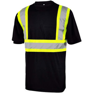 Nouveauté Chemise de travail haute visibilité à manches longues ou courtes avec bande réfléchissante pour mécanicien lourd, prix de gros - Product Image 6