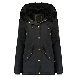 Veste parka longue d'hiver pour femmes en gros, respirante, imperméable, fermeture éclair, rembourrage en coton, personnalisable, haute qualité - Product Image 1
