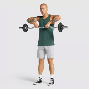 Débardeur personnalisé OEM pour hommes de taille XL, vêtements d'été décontractés en coton et élasthanne, de sport et de fitness pour la musculation - Product Image 2