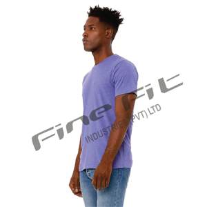 Plaine Hommes Bouffée Imprimé T-shirt Haute Visible Sonnerie Poly Coton Doux Confortable Tee À Manches Courtes Pas Cher - Product Image 3