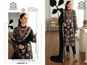 Moderno diseñador de moda indio paquistaní de lino de algodón Georgette Salwar traje con Dupatta PARA LA VENTA DE EXPORTACIÓN DE LA India - Product Image 2
