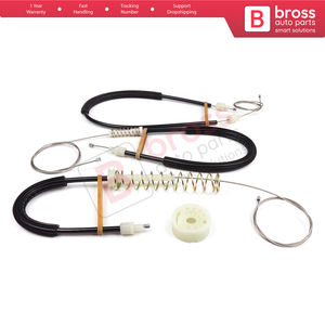 BWR5187 Kit de reparación de regulador de ventana delantero izquierdo para 6 Series F06 Gran Coupe 2011-2018 51337268797 Bross Auto Parts Made in Turkey - Product Image 4