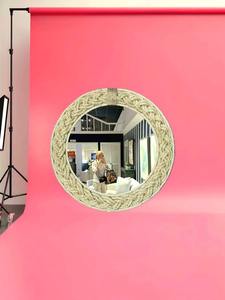 Miroir mural en verre artisanal au design industriel moderne, couleurs personnalisées écologiques pour une utilisation décorative - Product Image 6