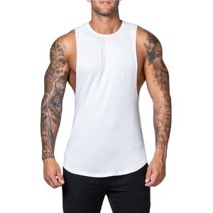 Débardeurs de sport pour hommes en coton 100% 180gsm Muscle pour hommes - Product Image 1