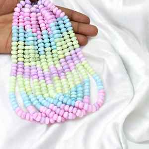 Cuentas de piedras preciosas sueltas de 7mm a 10mm para la fabricación de joyas a granel de La India - Product Image 6