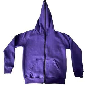 Sudaderas con capucha personalizadas para hombre de manga larga con cremallera y cara completa Sudadera con capucha y logotipo personalizado Sudadera con cremallera completa para hombre - Product Image 5