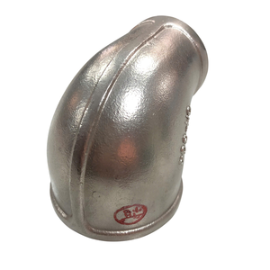 Filetage d'acier inoxydable à 90 degrés haute performance réduisant le coude Diverses techniques de coulée Logo personnalisé Emballage lisse pour - Product Image 1