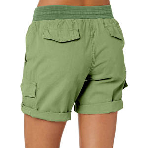 Vente en gros de shorts respirants taille haute de qualité supérieure pour femmes shorts de gym vêtements de fitness shorts tricotés pour femmes de yoga et de course à pied - Product Image 6