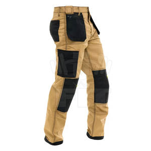 Pantalones DE SEGURIDAD reflectantes personalizados para hombre, ropa de trabajo de nailon impermeable, pantalón de seguridad de algodón y poliéster reflectante - Product Image 5