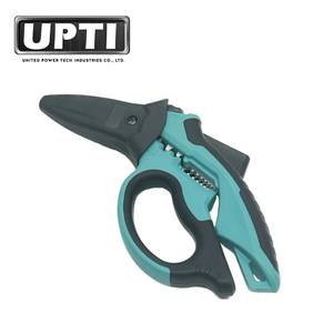 Taiwan a fabriqué des outils de bricolage professionnels de haute qualité 8 "ciseaux d'électricien à poignée antidérapante en plastique de Type d'angle inoxydable robuste - Product Image 3