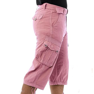 Pantalones cortos Cargo sólidos para hombre con estilo, diseño multibolsillo, secado rápido, ligero, senderismo, viajes, trabajo, informal, verano, aventuras al aire libre - Product Image 3