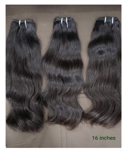 RAW INDIAN STRAIGHT VIRGIN SINGLE DONOR 100% TEMPLE HAIR MEJOR CALIDAD RAW SIN PROCESAR TEMPLE HAIR BUNDLES CABELLO HUMANO - Product Image 4