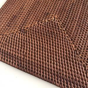 Napperon classique en rotin, set de table rectangulaire tissé - Product Image 4