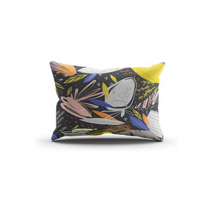 Funda de cojín de tela de algodón 100% con patrón de diseño personalizado único de lujo decorativo para interiores y exteriores - Product Image 4