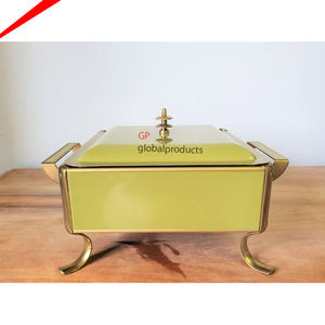 Suministros de latón para hotel, mantel para buffet, catering, chafing, calentador de alimentos, último diseño, 2022 - Product Image 2