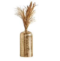 Accesorios para el hogar, sala de estar, porche, dormitorio, estudio, decoración artística, adornos, florero de Metal moderno, muebles florales suaves