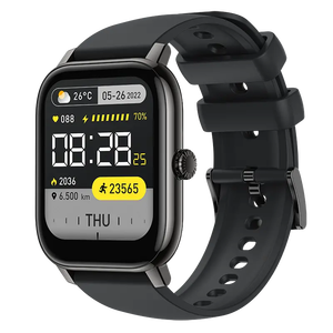 Montre connectée Sewer Smart Watch avec écran TFT de 1,85 pouce, autonomie de 5 à 10 jours, étanche IP68, moniteur de fréquence cardiaque, compatible iOS et Android, unisexe - Product Image 2