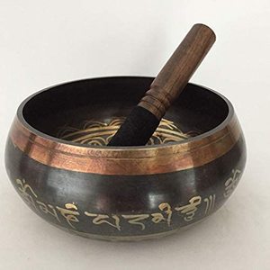Bol chantant religieux en laiton en métal fabricant nouveau Design bol chantant tibétain pour la méditation et la guérison en gros - Product Image 4