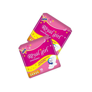 Toallas Sanitarias para Niñas con Diseño de Alas, Funda de Algodón Suave, Previene Fugas de Día y de Noche - Product Image 3