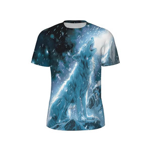 Vente en gros de haute qualité 100% coton T-shirts pour hommes T-shirts Impression DTG personnalisée T-shirt blanc surdimensionné blanc - Product Image 1