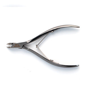 Venta al por mayor de alta calidad de doble punta Nail Art cuchara empujador de acero inoxidable empujador de cutículas HERRAMIENTA DE MANICURA - Product Image 2