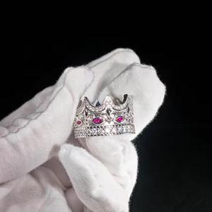 Pendientes de Oro Blanco de 14K con Engaste de Canasta y Cierre de Rosca, con Diamantes Simulados de Corte Redondo y Marquise, para Uso Diario, para Hombres y Mujeres - Product Image 4