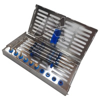 Outils d'implant dentaire manuel de meilleure qualité Perceuses de levage de sinus avancées Kit complet de chirurgie A-1 VERITAS Maxillaire à double extrémité