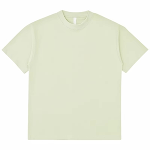 Haute qualité 300gsm personnalisé imprimé hommes poids lourd surdimensionné coton T-Shirt goutte épaule longue vierge avec motif de lettre - Product Image 5