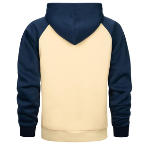 Sweat à capuche en polaire pour homme, cordon de serrage réglable, style streetwear, couleur unie, pour usage quotidien et activités de plein air - Product Image 3