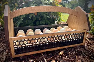 ที่ใส่ไข่แบบพกพาที่มีฝาปิดสามารถล็อคได้ภาชนะจัดเก็บที่ปลอดภัยและเป็นมิตรต่อการเดินทางเป็นที่ต้องการอย่างมาก - Product Image 2