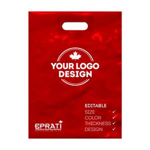 Bolsa de Compras de Plástico Reforzada con Asa Troquelada al por Mayor, Fabricante Turco, Impresión Personalizada - Product Image 2