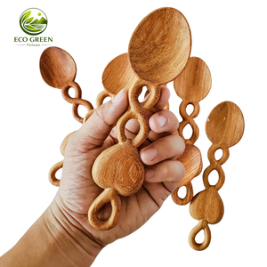 Hand Carved Classic Long Handle Durable Eco-Friendly Wooden Welsh Love <b>Spoons</b> for Business Gifts Hand Carved Welsh Love <b>Spoons</b> - Product Image 1