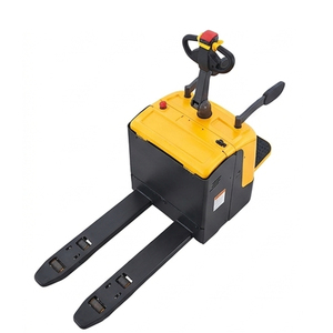 Chariot élévateur électrique compact de 2 tonnes, type piéton, 2000 kg, à batterie, pour la logistique en allées étroites - Product Image 3