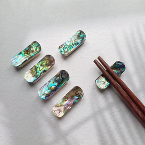 Eco-Friendly Mother of Pearl <b>Chopstick</b> Stand - Sustainable Handmade Shell Inlay <b>Rest</b> Vietnam Handicrafts - Product Image 4