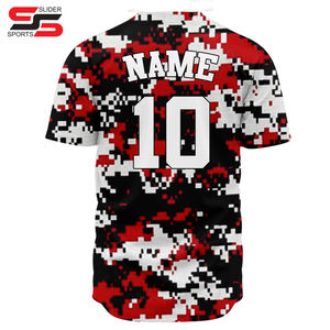 Uniforme de béisbol personalizado por sublimación de alta calidad, diseño profesional, camiseta de Béisbol Juvenil personalizada - Product Image 4