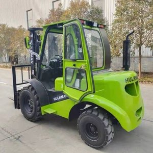 4X4 Diesel Counterbalance <b>Forklift</b> Rough Terrain Seated Operation Manufacturing Plant Use. - Product Image 1
