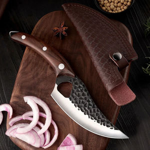 Couteau de cuisine professionnel forgé à la main de 6 pouces à faible MOQ, couteau à désosser de boucher à lame pleine - Product Image 5