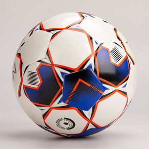 Balón de fútbol con logotipo personalizado de alta calidad, nueva moda, cuero PU para deportes para uso en juegos, venta al por mayor de fábrica - Product Image 4