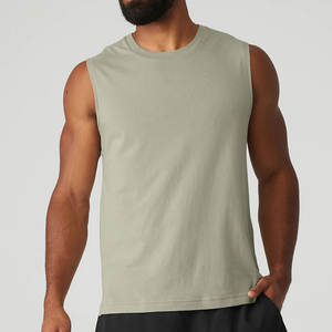 Débardeurs de sport en coton respirant pour hommes - Product Image 6