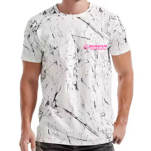 Logo personnalisé Streetwear T-shirts surdimensionnés en coton épais graphique impression de haute qualité lourd délavé à l'acide t-shirt vintage pour hommes - Product Image 4